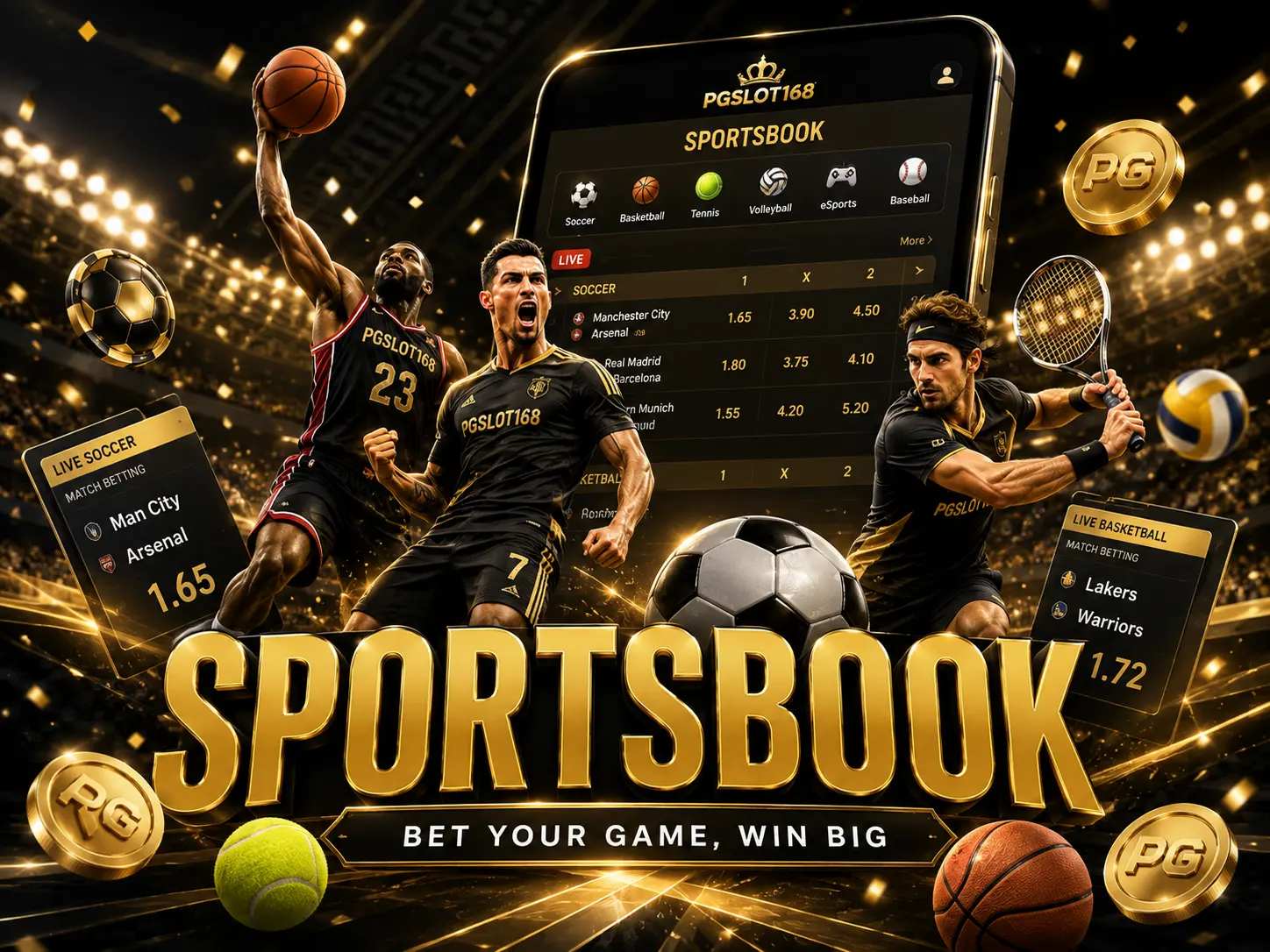 เดิมพันกีฬา PGSLOT168 Sportsbook