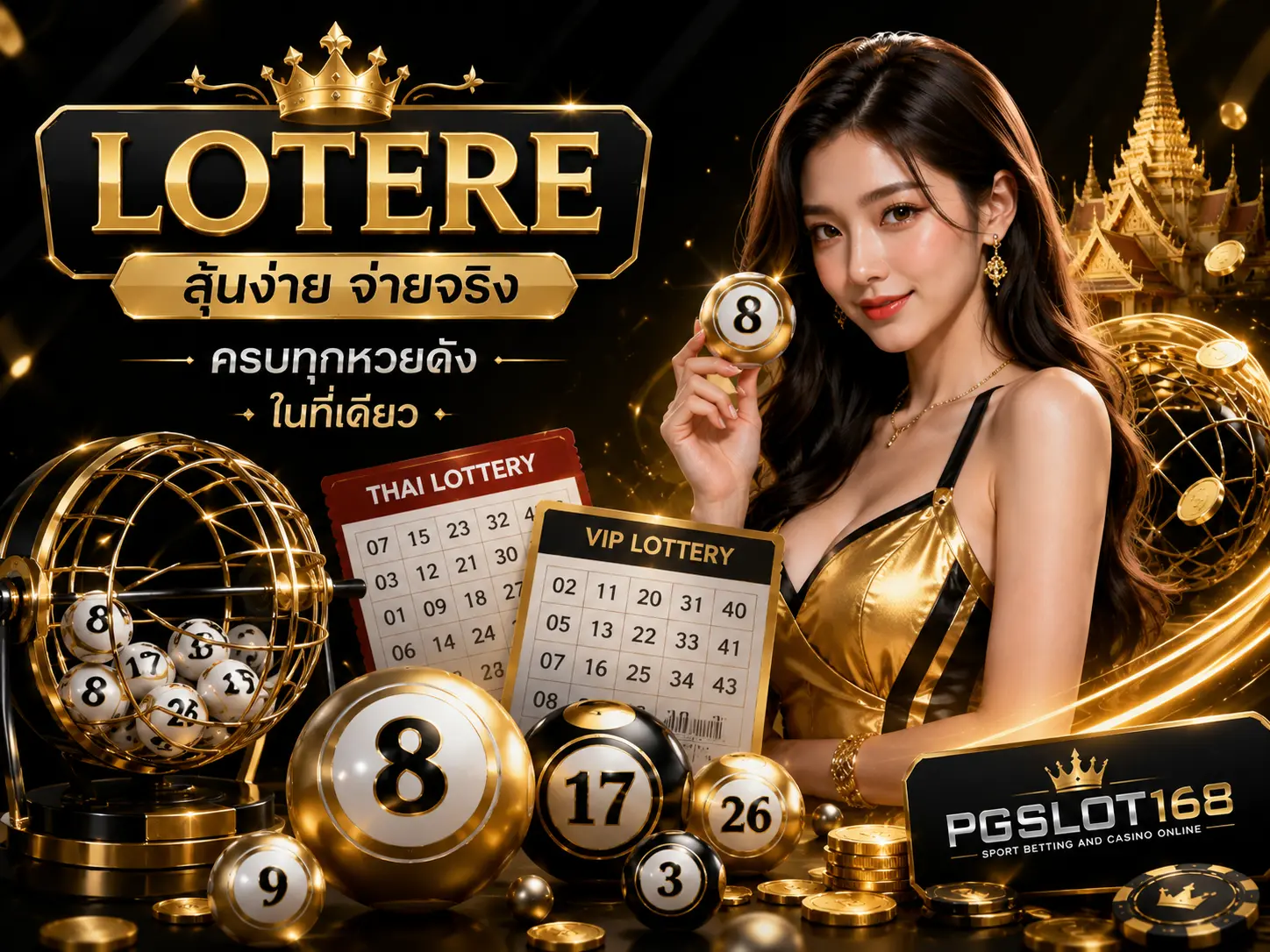 ลอตเตอรี่ PGSLOT168